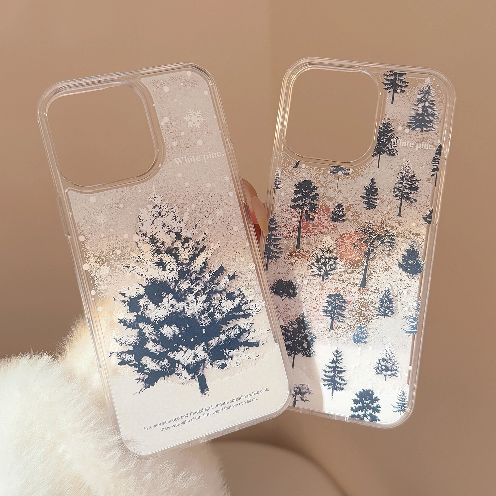 Frosted Peaks - iPhone Case